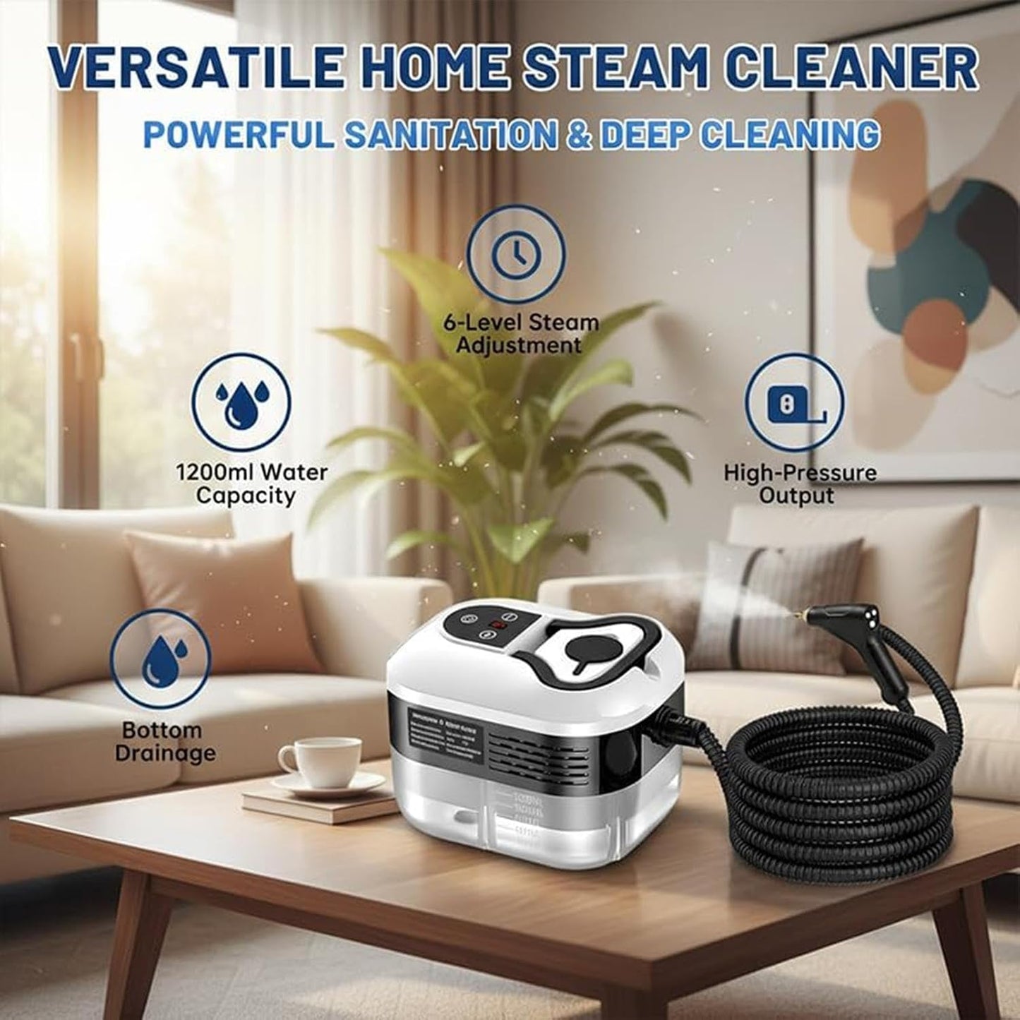 PowerSteam Pro: Φορητός απολιπαντής υψηλής θερμοκρασίας
